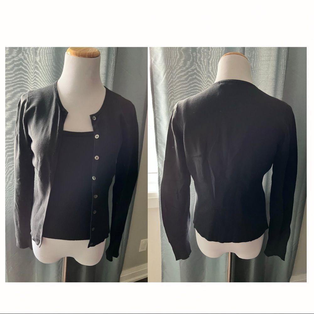 BCBG knit twin set